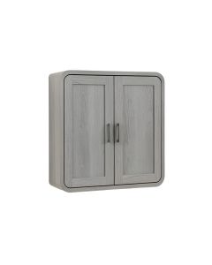 Glen Bridge Wall-Mounted Entry Cabinet - Gray