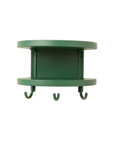 Aspen Arc Wall-Mounted Entryway Organizer Shelf (synthetic illustration; no displayed measurements)