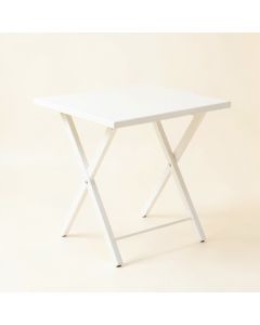 Hill Arc Compact Balcony Table (synthetic illustration; no displayed measurements)
