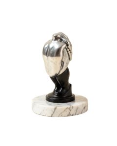 Savoy Marble Base In Metal