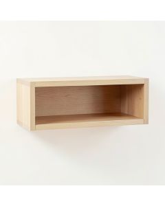 Maple Branch Wall-Mounted Shelf - Beige (synthetic illustration; no displayed measurements)