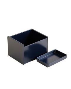 Ash Bend Empty Coffee-Station Organizer - Navy