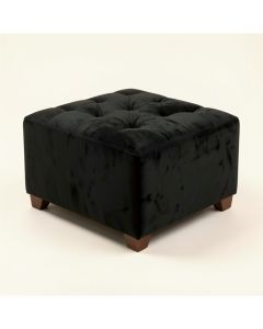 Heywood 40 '' Wide Velvet Tufted Square Cocktail Ottoman (synthetic illustration; no displayed measurements)