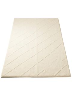 Oak Branch Rectangular Area Rug - Cream (synthetic illustration; no displayed measurements)