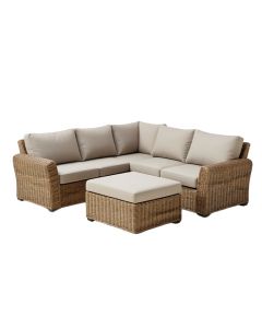 Bettino 7 Piece Patio Sectional With Cushion (synthetic illustration; no displayed measurements)