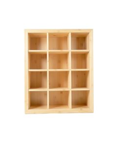 Heath Bluff Empty Mug-Storage Cabinet Insert - Ivory