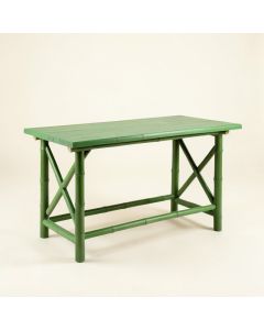 Holly Crest Empty Workshop Workbench - Green (synthetic illustration; no displayed measurements)