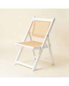 Flint Arc Folding Outdoor Chair (synthetic illustration; no displayed measurements)