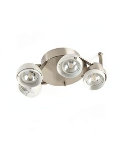 Chander 4-Light Dimmable Nickel Vanity Light (synthetic illustration; no displayed measurements)