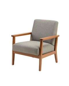 34.25 '' Wide Polyester Armchair (synthetic illustration; no displayed measurements)