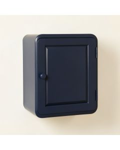 Reed Brook Wall-Mounted Laundry Cabinet - Navy (synthetic illustration; no displayed measurements)