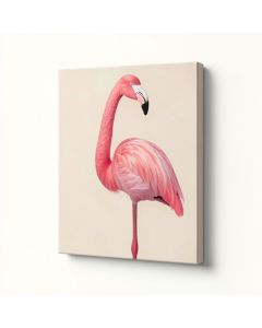 Flamingo Fever Vii By Anne Tavoletti - Wrapped Canvas Graphic Art Print (synthetic illustration; no displayed measurements)