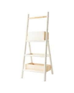 Ridge Bend Empty Vertical Garden Frame - White
