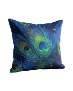 Blue Morpho Throw Pillow (synthetic illustration; no displayed measurements)