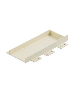 Cove Dell Empty Under-Desk Cable Tray - Ivory