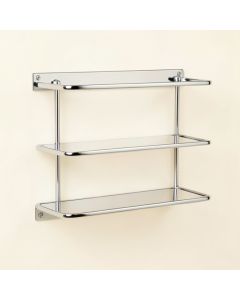 Helfrid 18 '' W X 22 '' H X 10 '' D Metal Wall Mounted Bathroom Shelves (synthetic illustration; no displayed measurements)