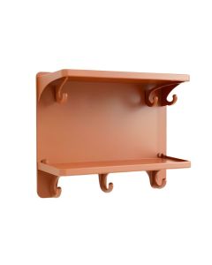 Fern Arc Wall-Mounted Entryway Organizer Shelf
