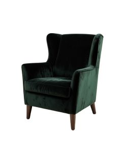 Brutus 27.6 '' Wide Velvet Wingback Chair