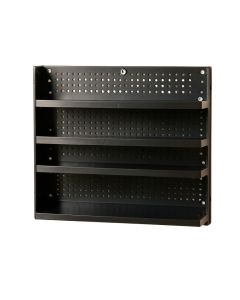 Reed Bend Empty Wall-Mounted Tool Organizer Panel - Black (synthetic illustration; no displayed measurements)