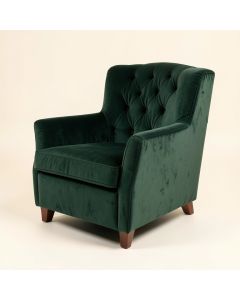 Faircloth Tufted Upholstered Wingback Parsons Chair (synthetic illustration; no displayed measurements)