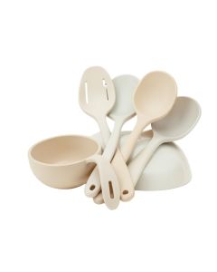 Nature Home Decor 7-Piece Rainbow Elite Kitchen Utensils Set (synthetic illustration; no displayed measurements)