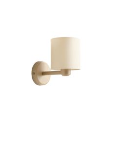 Summit Canyon Wall Sconce Mounted On A Plain Wall - Beige
