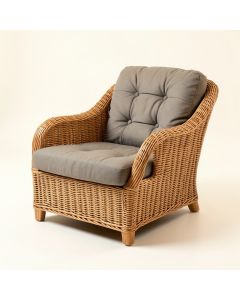 Wister 42 '' Wide Tufted Papasan Chair (synthetic illustration; no displayed measurements)