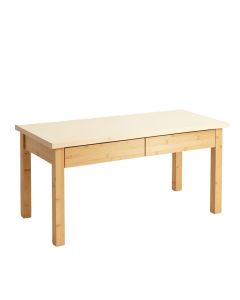 Vale Crest Empty Workshop Workbench - Cream (synthetic illustration; no displayed measurements)