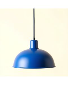 Harbor Dale Pendant Light Suspended From One Plain Cable - Blue (synthetic illustration; no displayed measurements)