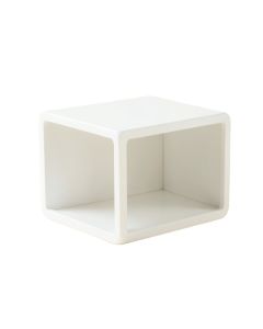 Sage Arc Low Toy Storage Unit - White