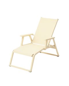 Flint Brook Outdoor Lounge Chair - Cream