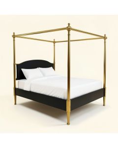 Elzadie Queen Four Poster Bed (synthetic illustration; no displayed measurements)