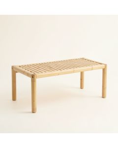 Summit Bluff Indoor Bench - Beige (synthetic illustration; no displayed measurements)