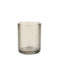 Stone Brook Empty Candle Holder - Gray