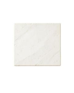 Elm Bend Uninstalled Square Decorative Tile - White