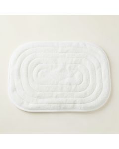 Willow Edge Bath Mat - White (synthetic illustration; no displayed measurements)