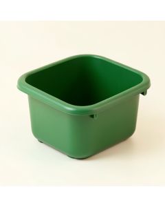 Alder Dell Empty Railing Planter With Integral Brackets - Green (synthetic illustration; no displayed measurements)