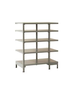 Dawn Branch Desktop Shelving Unit - Gray (synthetic illustration; no displayed measurements)