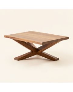 Jiro Cross Legs Coffee Table (synthetic illustration; no displayed measurements)