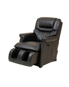 Reclining Heated Massage Chair With Ottoman