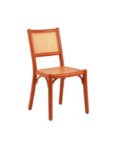 Cliff Bend Dining Chair - Terracotta (synthetic illustration; no displayed measurements)