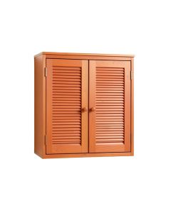 Stone Arc Wall-Mounted Laundry Cabinet - Terracotta (synthetic illustration; no displayed measurements)