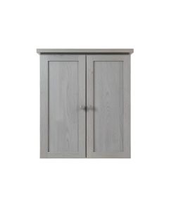 Linden Canyon Wall-Mounted Laundry Cabinet - Gray