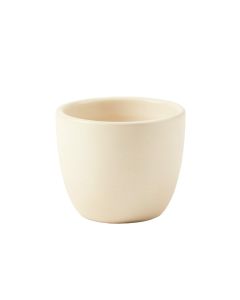 Reed Arc Empty Candle Holder - Cream