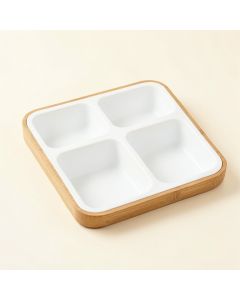 Dune Bend Empty Pantry Drawer Organizer Insert - White (synthetic illustration; no displayed measurements)