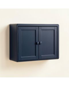 Sage Crossing Wall-Mounted Entry Cabinet - Navy (synthetic illustration; no displayed measurements)