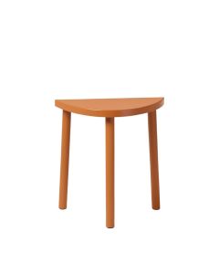 Fern Bridge Compact Balcony Table - Terracotta (synthetic illustration; no displayed measurements)