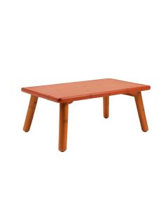 Hazel Crest Coffee Table - Terracotta (synthetic illustration; no displayed measurements)