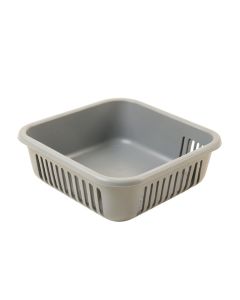 Hazel Fold Empty Under-Desk Cable Tray - Gray (synthetic illustration; no displayed measurements)