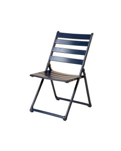Meadow Bluff Folding Outdoor Chair - Navy